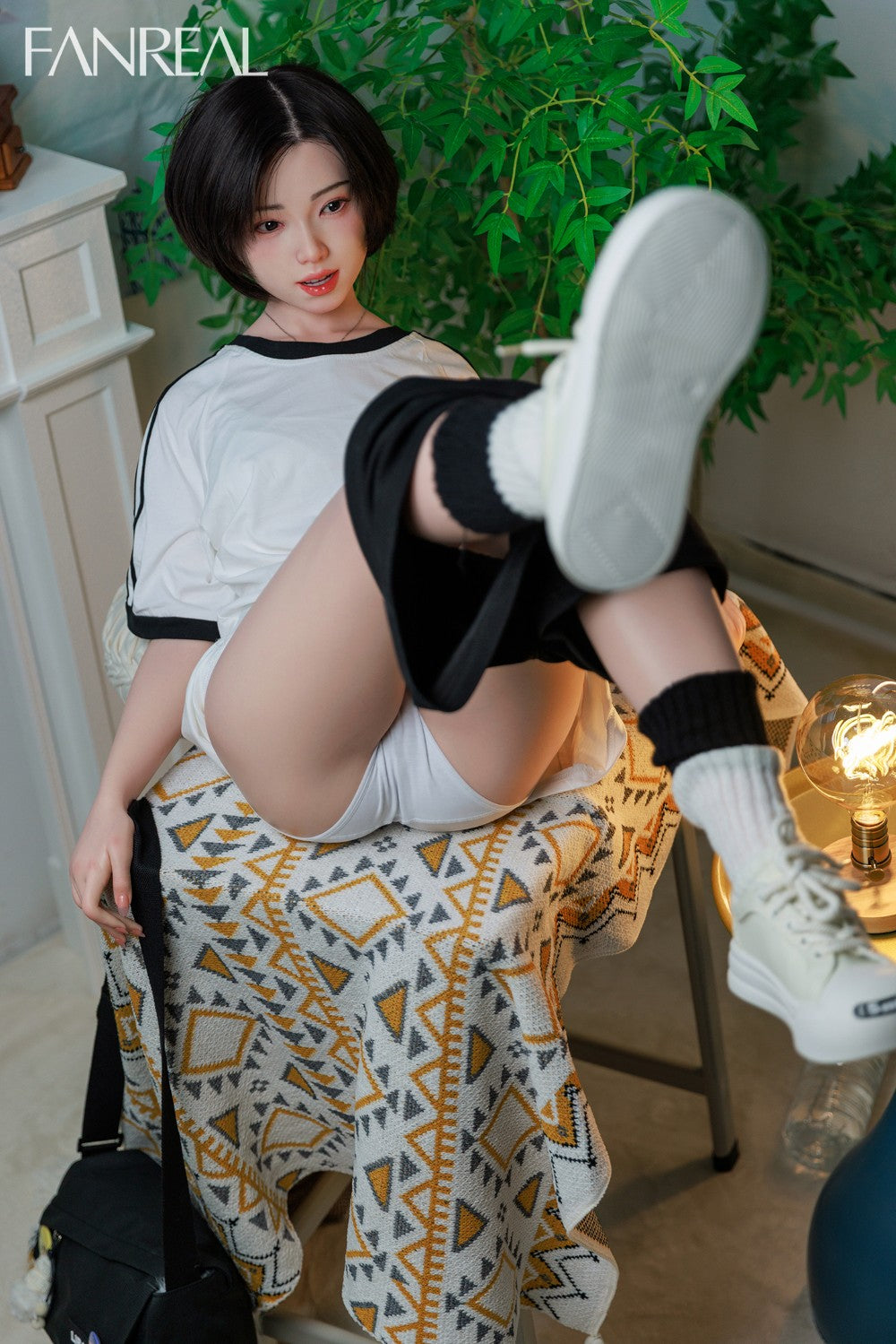 muchacha muñeca sexual (FanReal Doll 153 cm copa B de silicona)