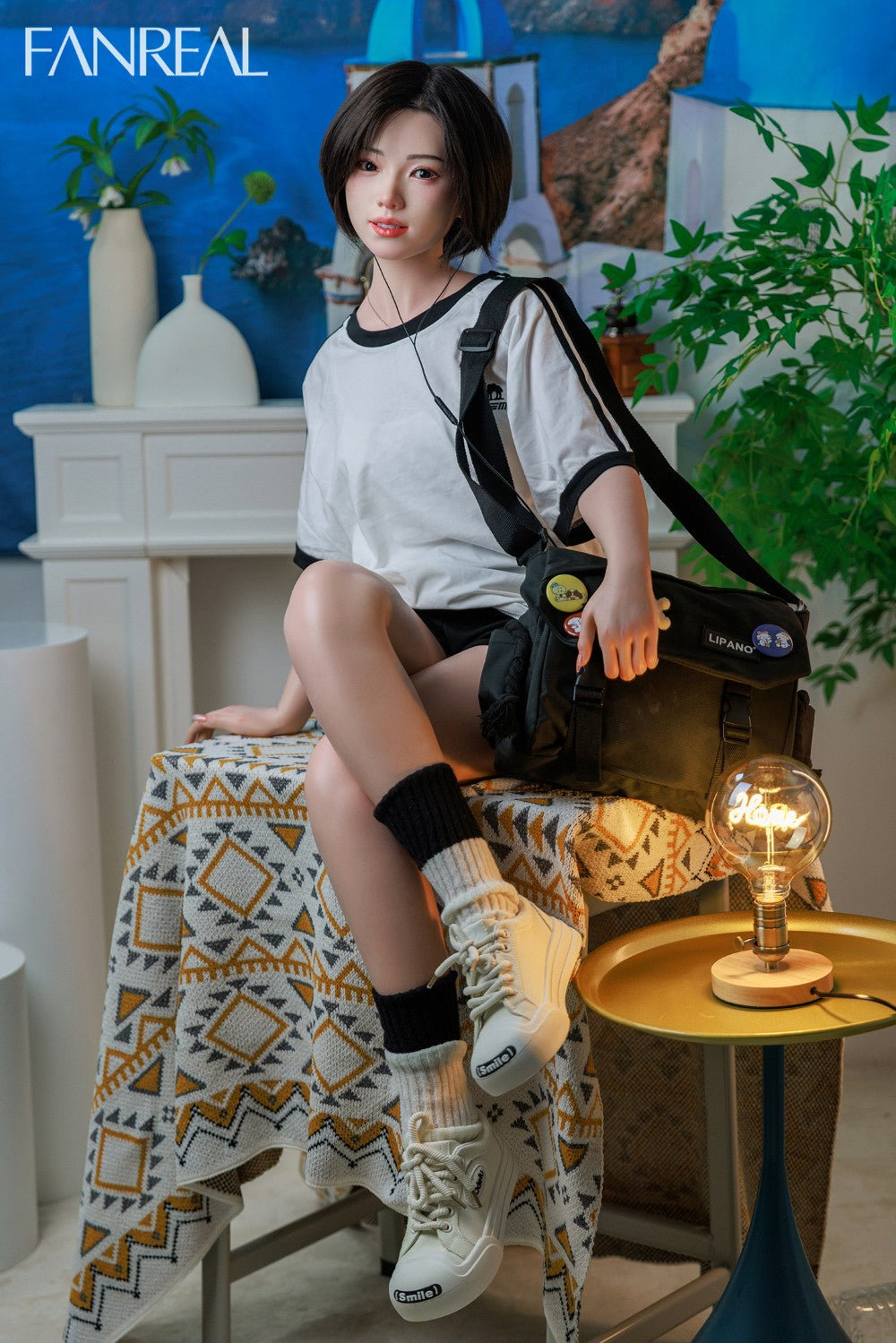 muchacha muñeca sexual (FanReal Doll 153 cm copa B de silicona)