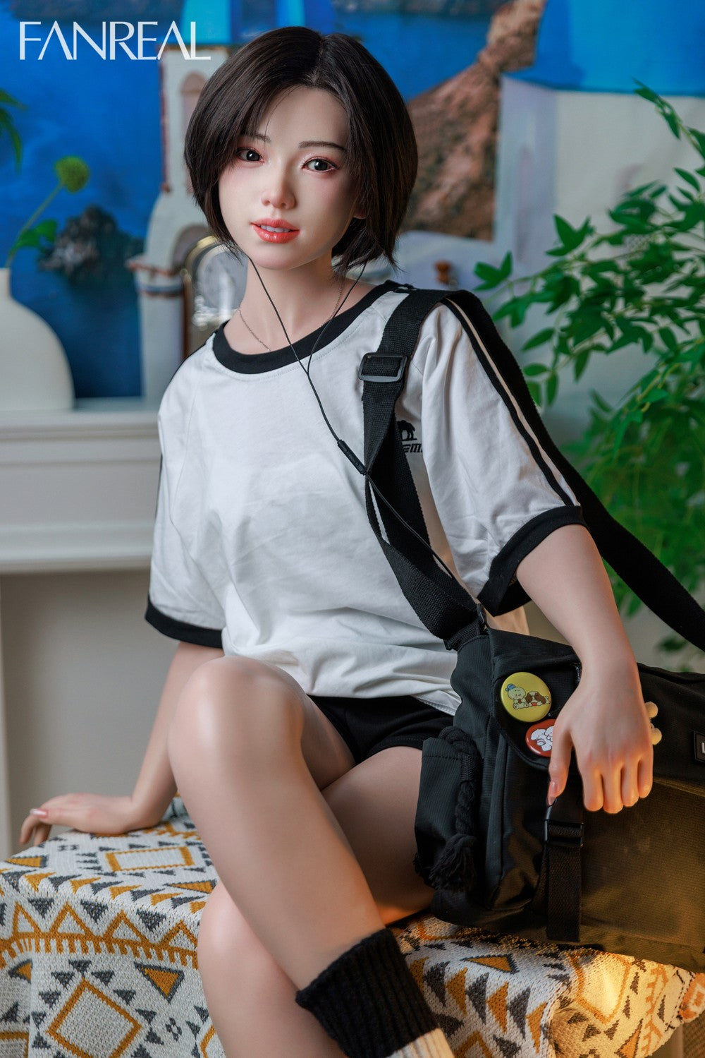 muchacha muñeca sexual (FanReal Doll 153 cm copa B de silicona)