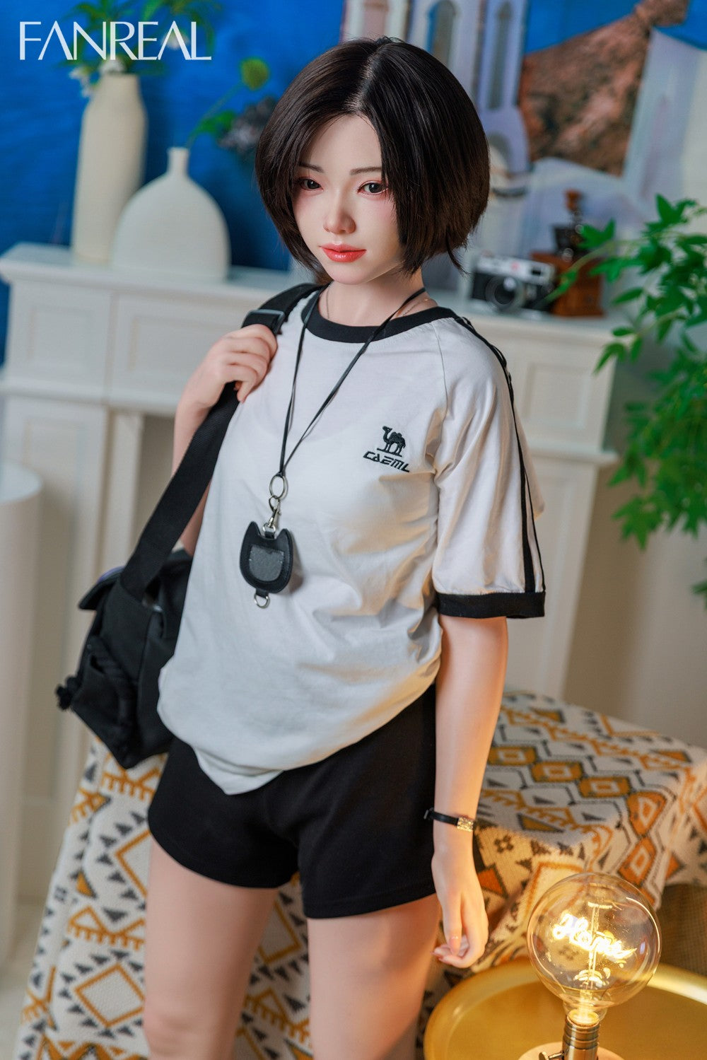 muchacha muñeca sexual (FanReal Doll 153 cm copa B de silicona)