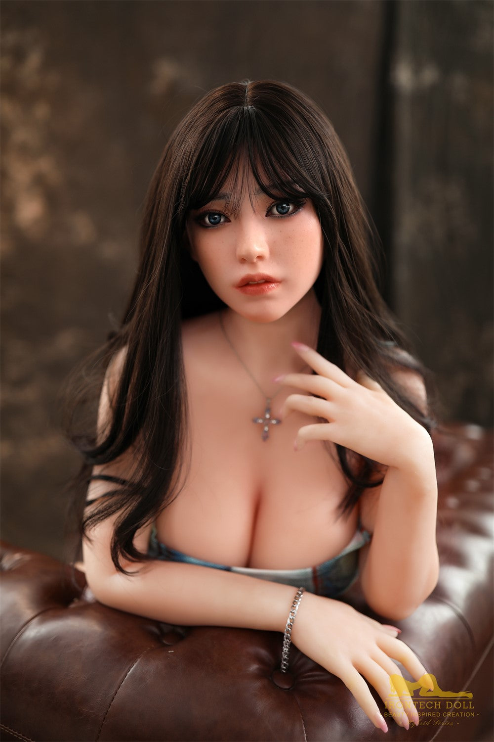 Odette muñeca sexual (Irontech Doll 161cm E-Kupa S40 TPE+Silicona)