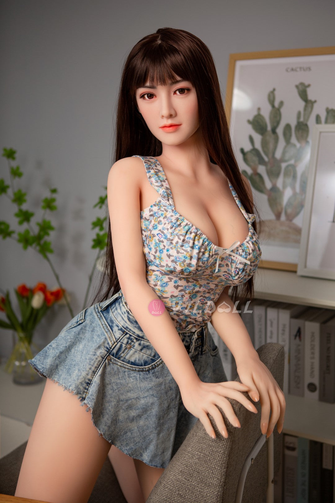 gauri muñeca sexual (YJL Doll 163 cm Copa F #882 TPE + Silicona)