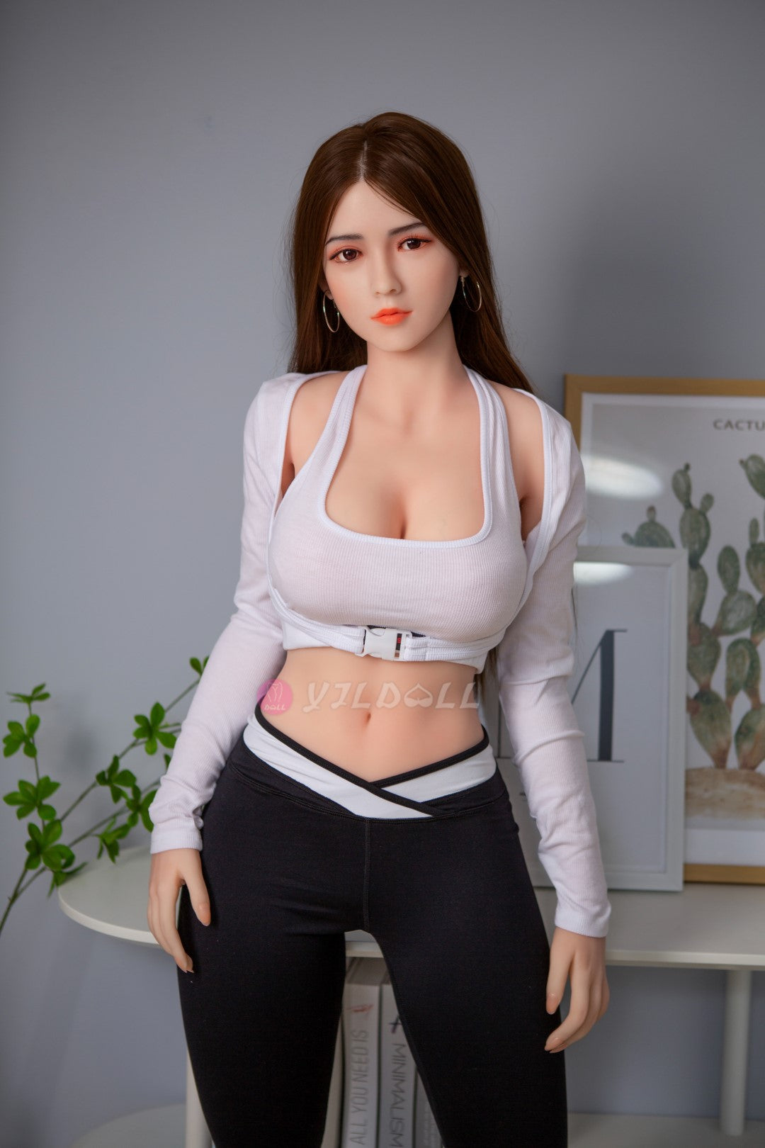 zhen muñeca sexual (YJL Doll 163cm Copa F #805 TPE + Silicona)