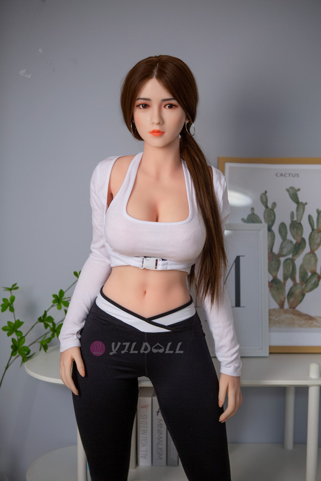 zhen muñeca sexual (YJL Doll 163cm Copa F #805 TPE + Silicona)