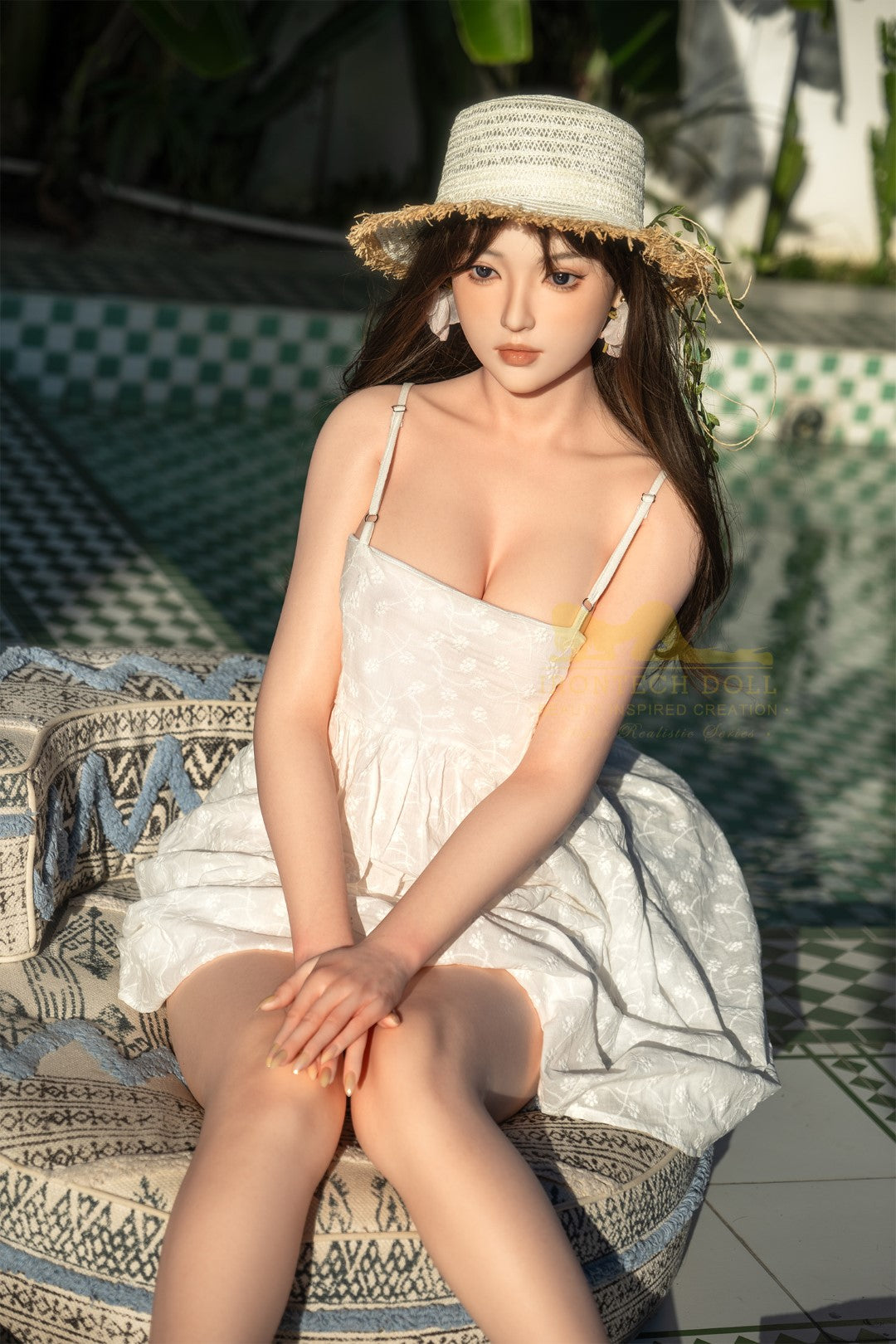 lingnai muñeca sexual (Irontech Doll 166 cm Copa C G2 Silicona)