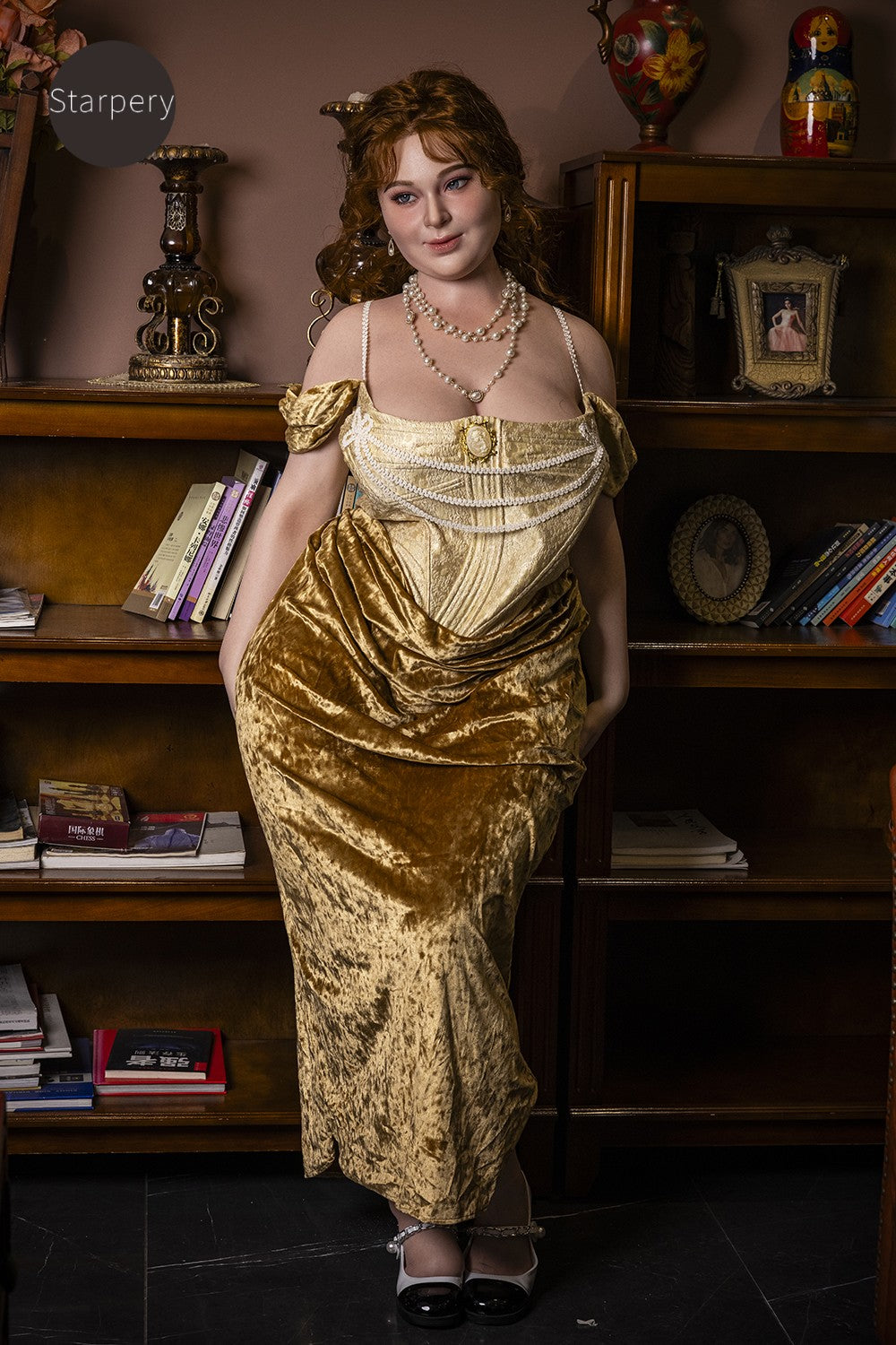 Marfil muñeca sexual (Starpery 161 cm copa H TPE+silicona)