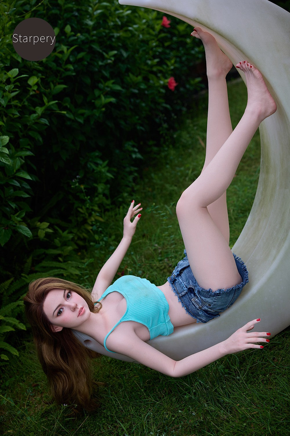 Dulce muñeca sexual (Starpery 159cm E-cup TPE+Silicona)