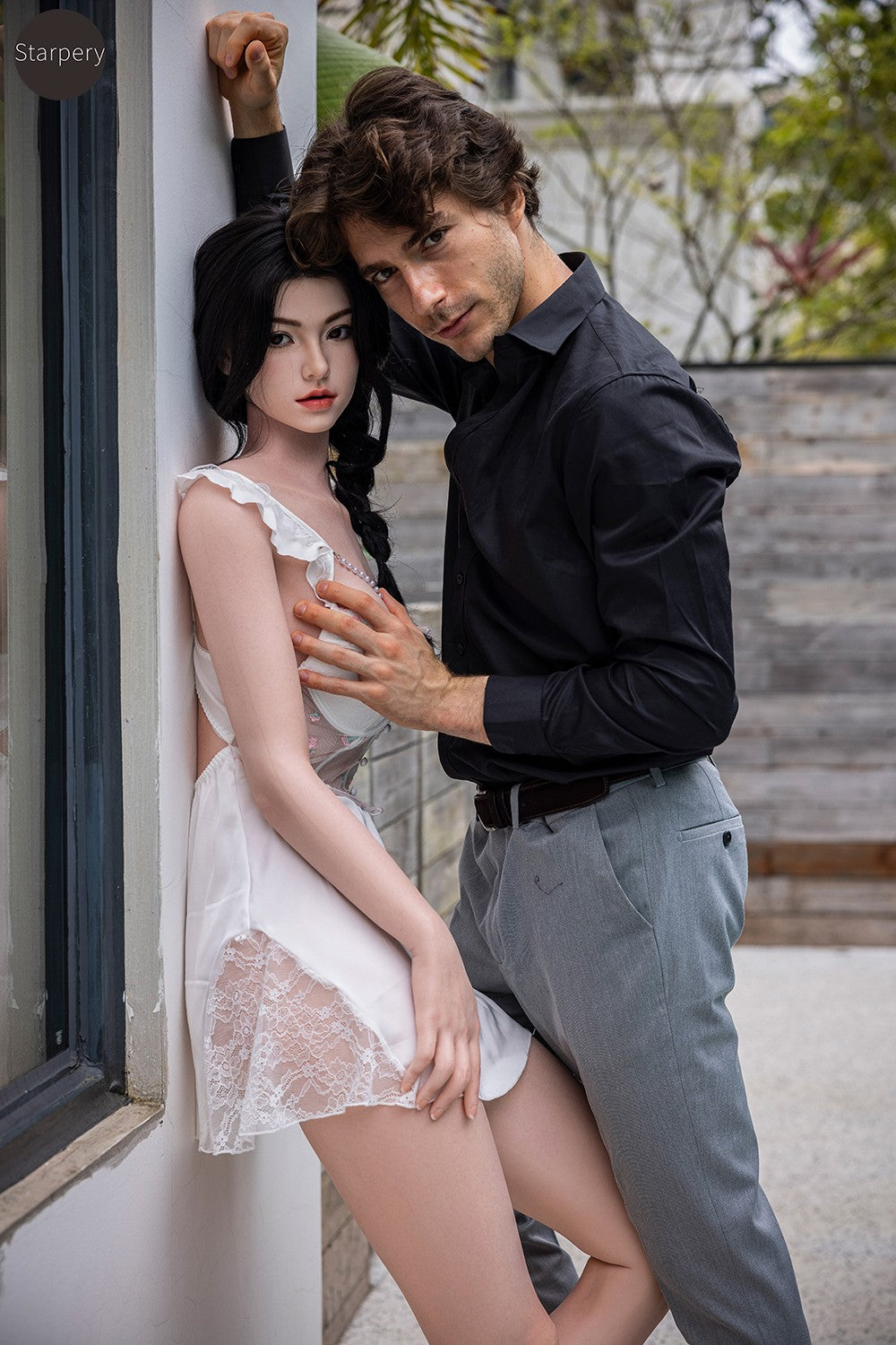 Qingwen muñeca sexual (Starpery 176cm C-CUP TPE+Silicona)