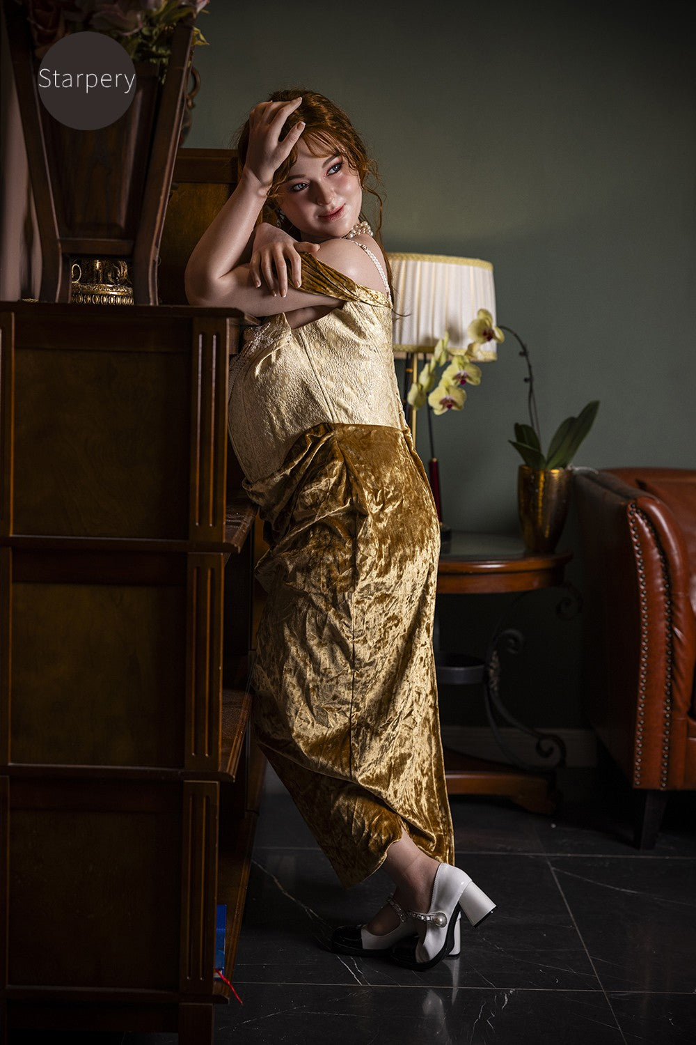 Marfil muñeca sexual (Starpery 161 cm copa H TPE+silicona)