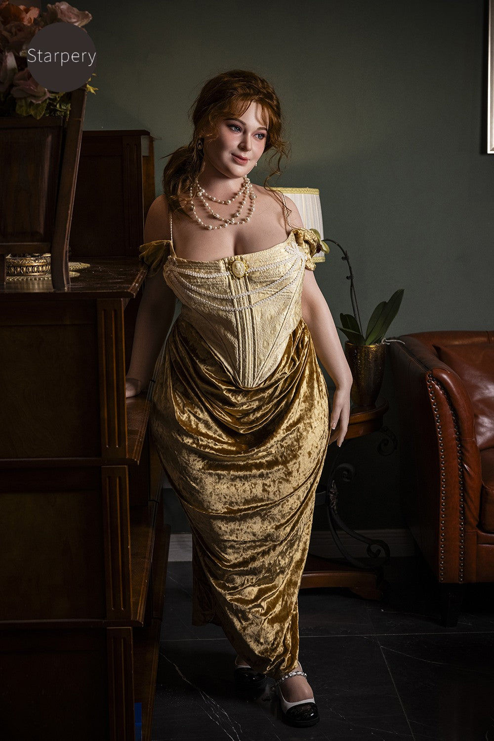 Marfil muñeca sexual (Starpery 161 cm copa H TPE+silicona)