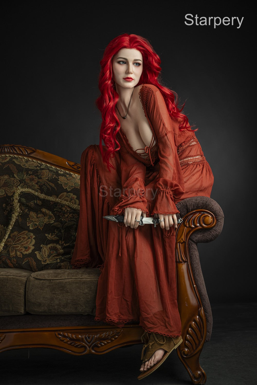 Víspera muñeca sexual (Starpery 171 cm copa D TPE+silicona)