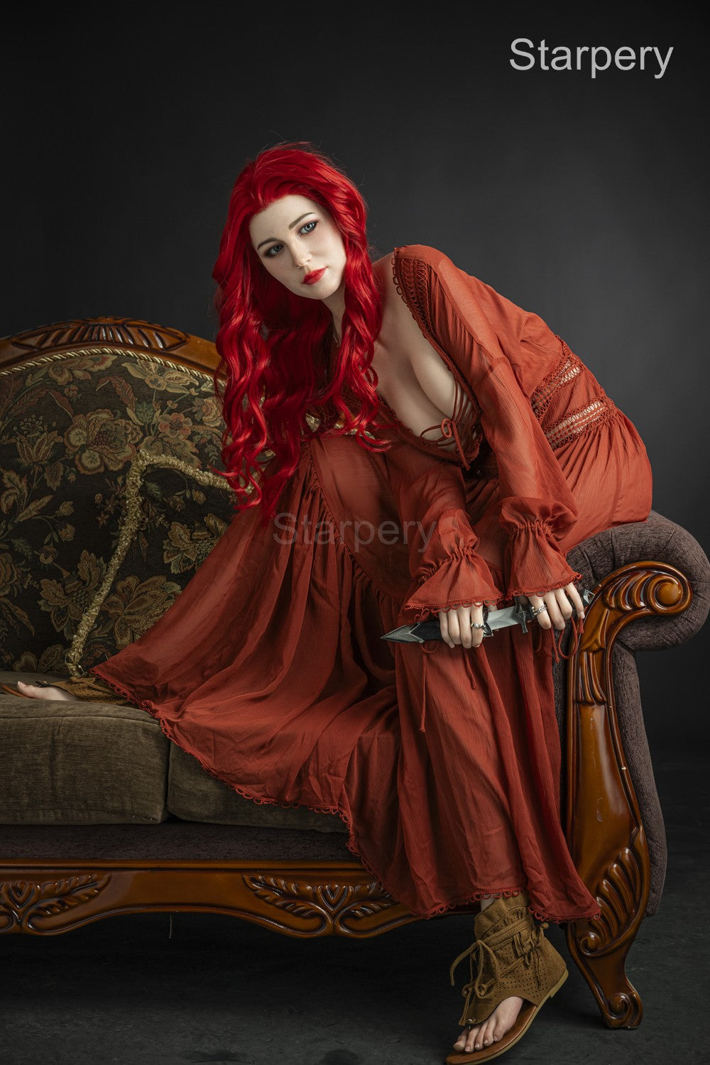 Víspera muñeca sexual (Starpery 171 cm copa D TPE+silicona)