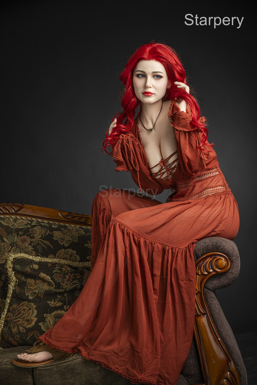 Víspera muñeca sexual (Starpery 171 cm copa D TPE+silicona)