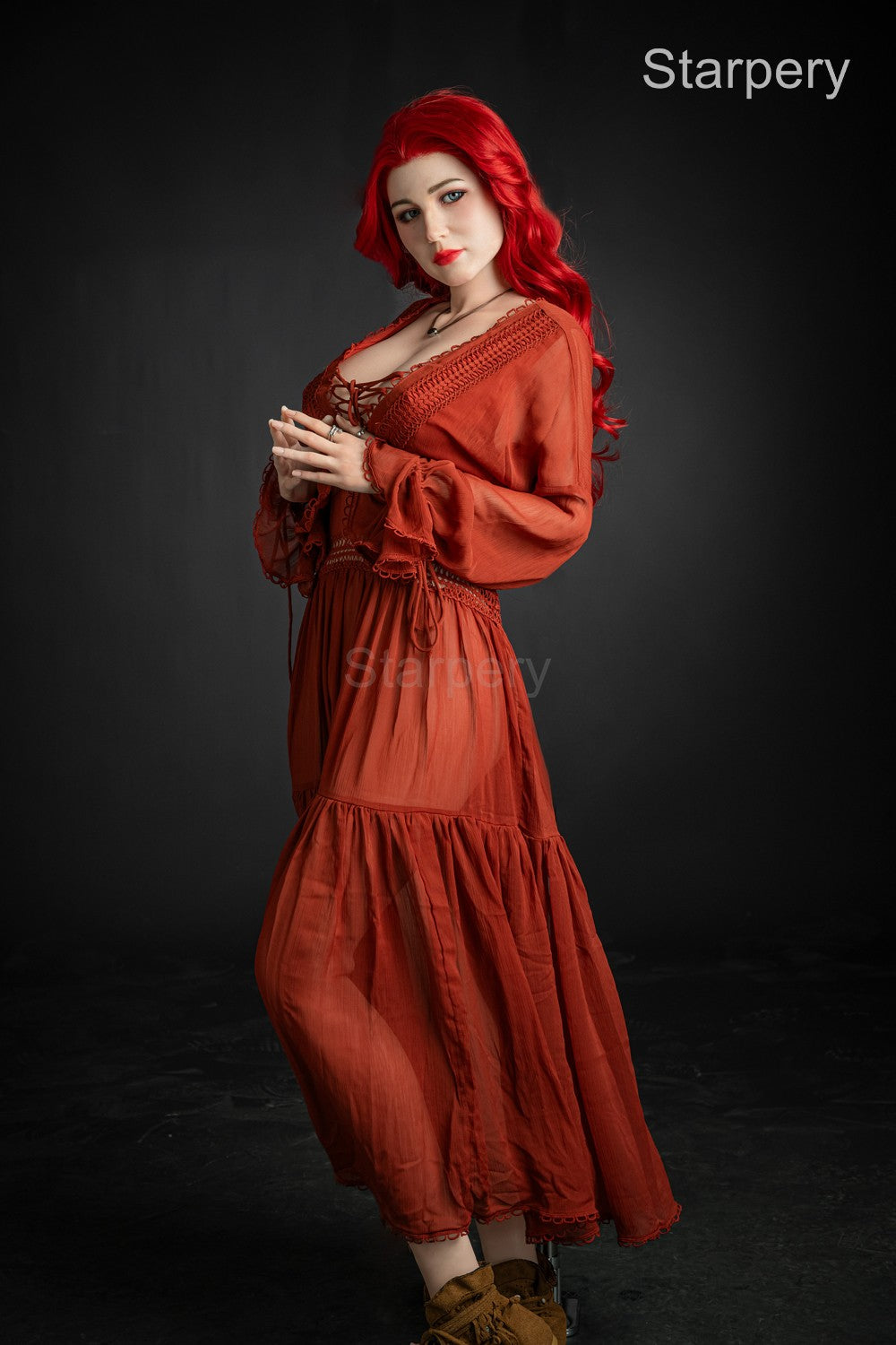 Víspera muñeca sexual (Starpery 171 cm copa D TPE+silicona)