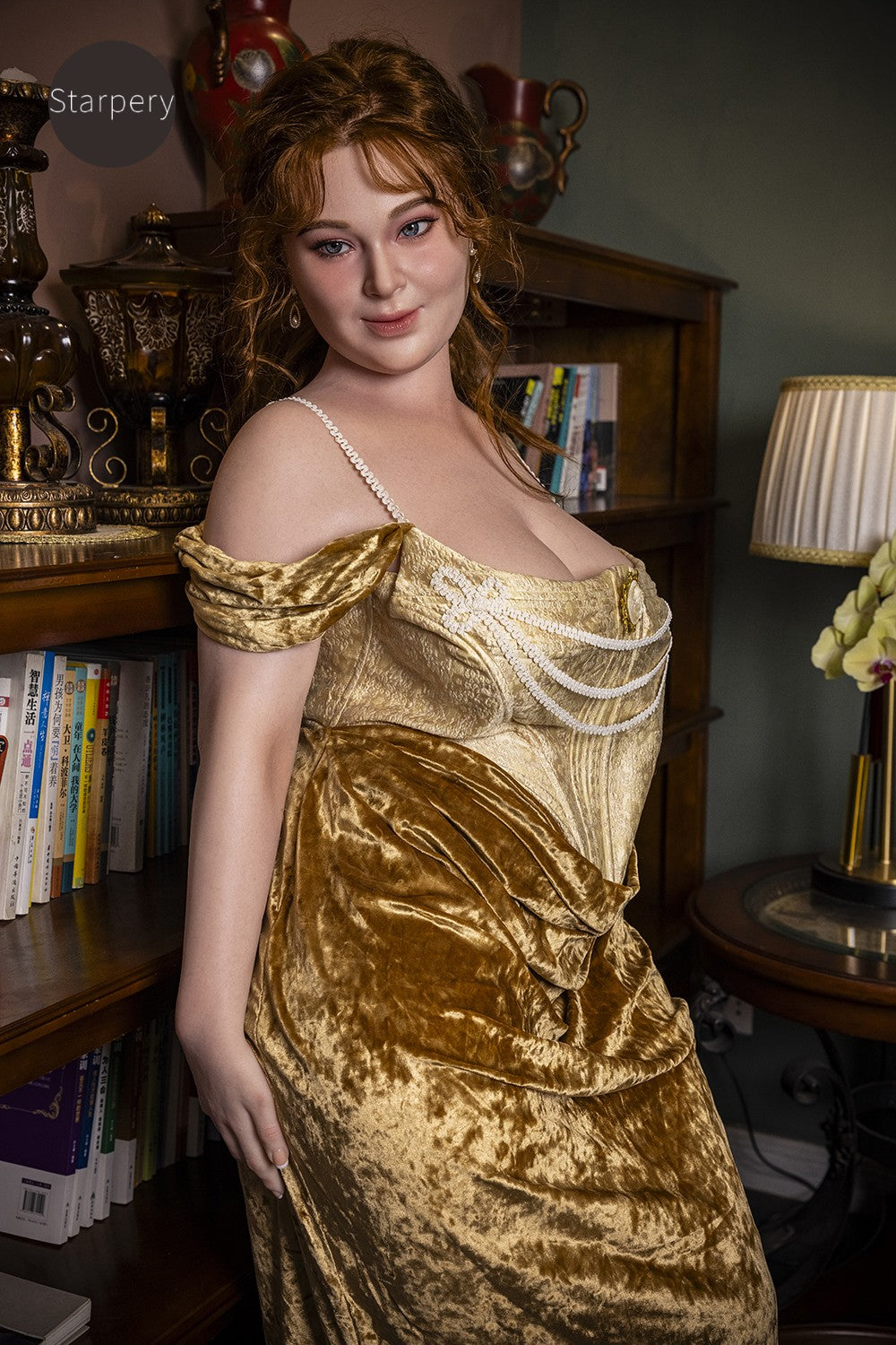 Marfil muñeca sexual (Starpery 161 cm copa H TPE+silicona)