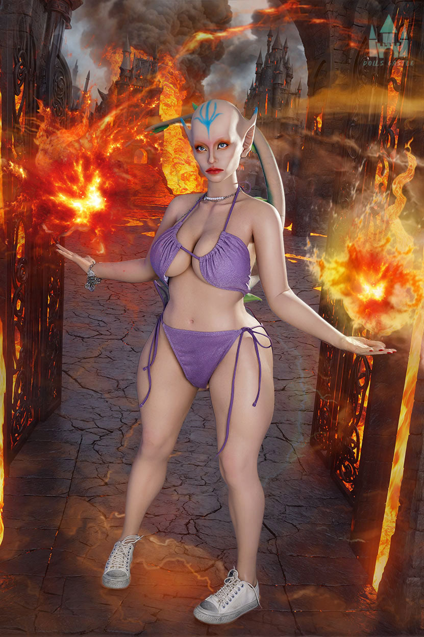 Pandora muñeca sexual (Dolls Castle 153 cm Copa G #A135 Silicona)