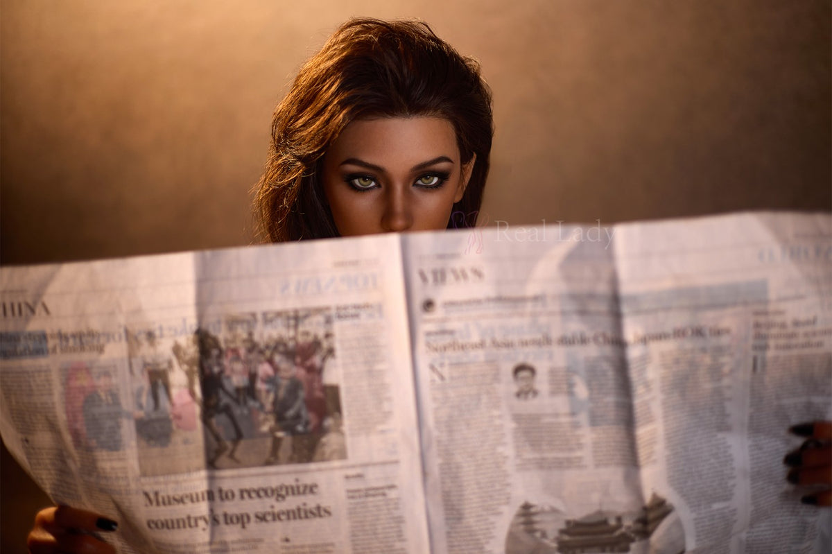 lena muñeca sexual (Real Lady 150 cm Copa F R8 Silicona)