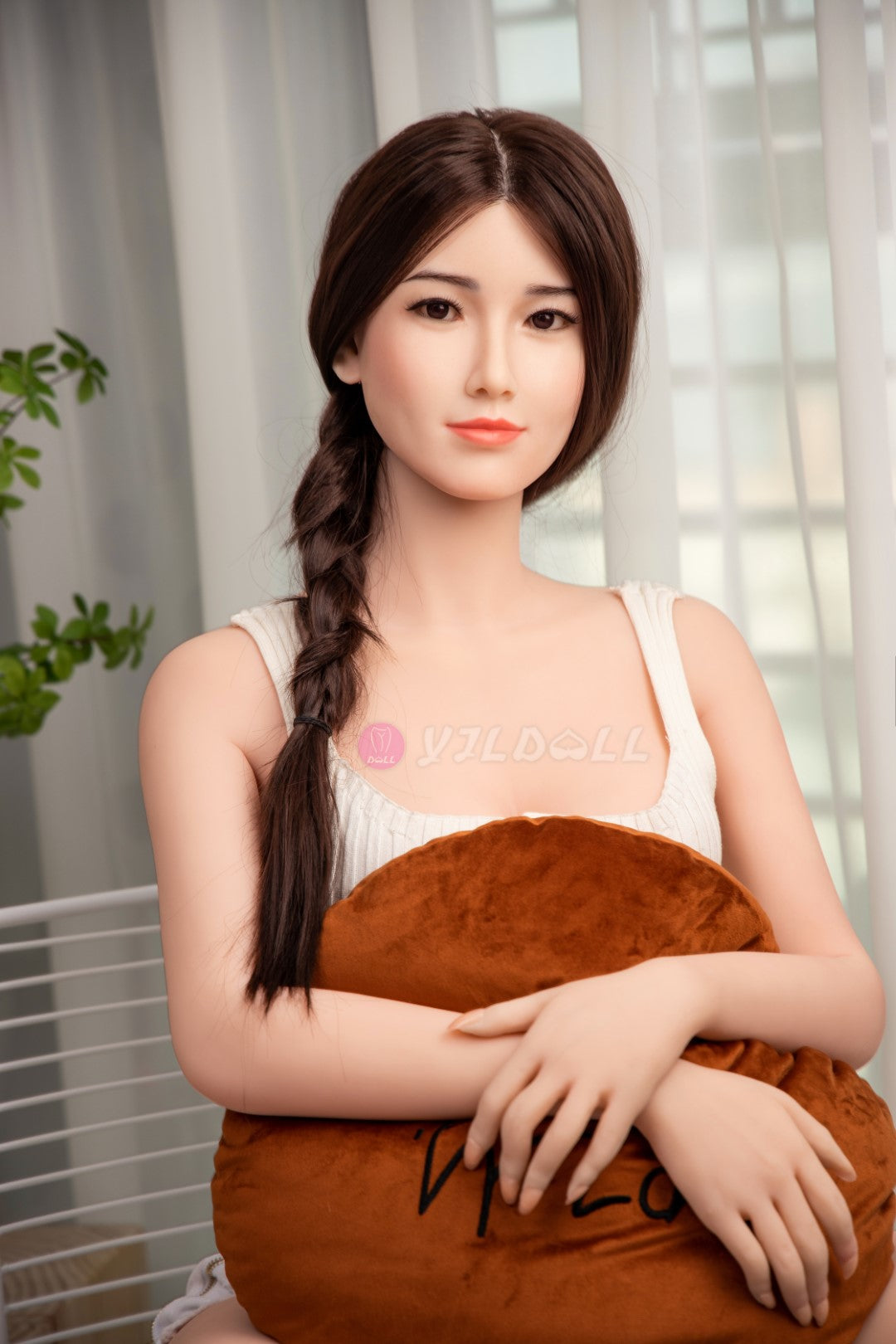 liu li muñeca sexual (YJL Doll 166cm Copa B #824 TPE+Silicona)