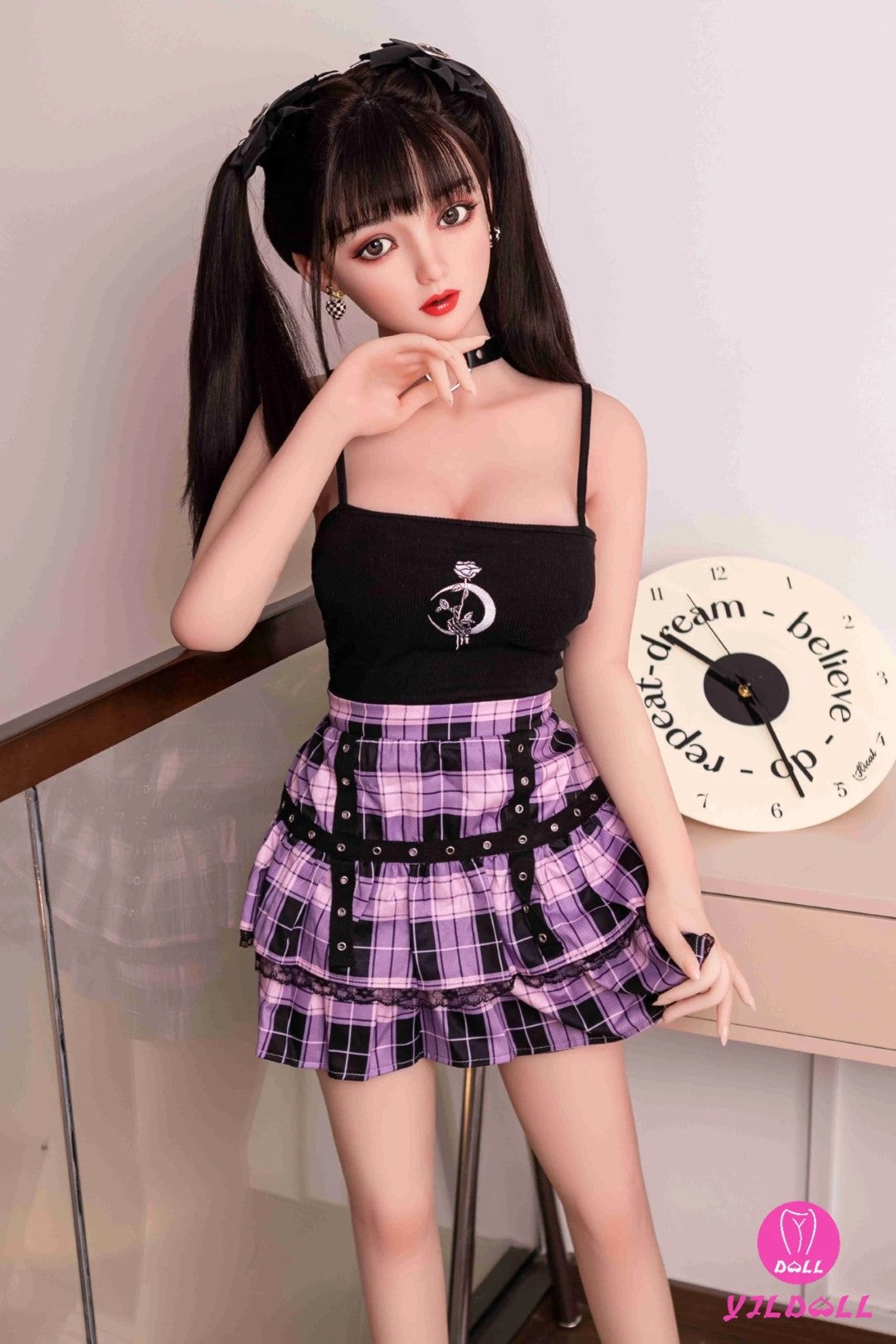 Jaylah muñeca sexual (YJL Doll 148 cm D-CUP #375 TPE+Silicona)