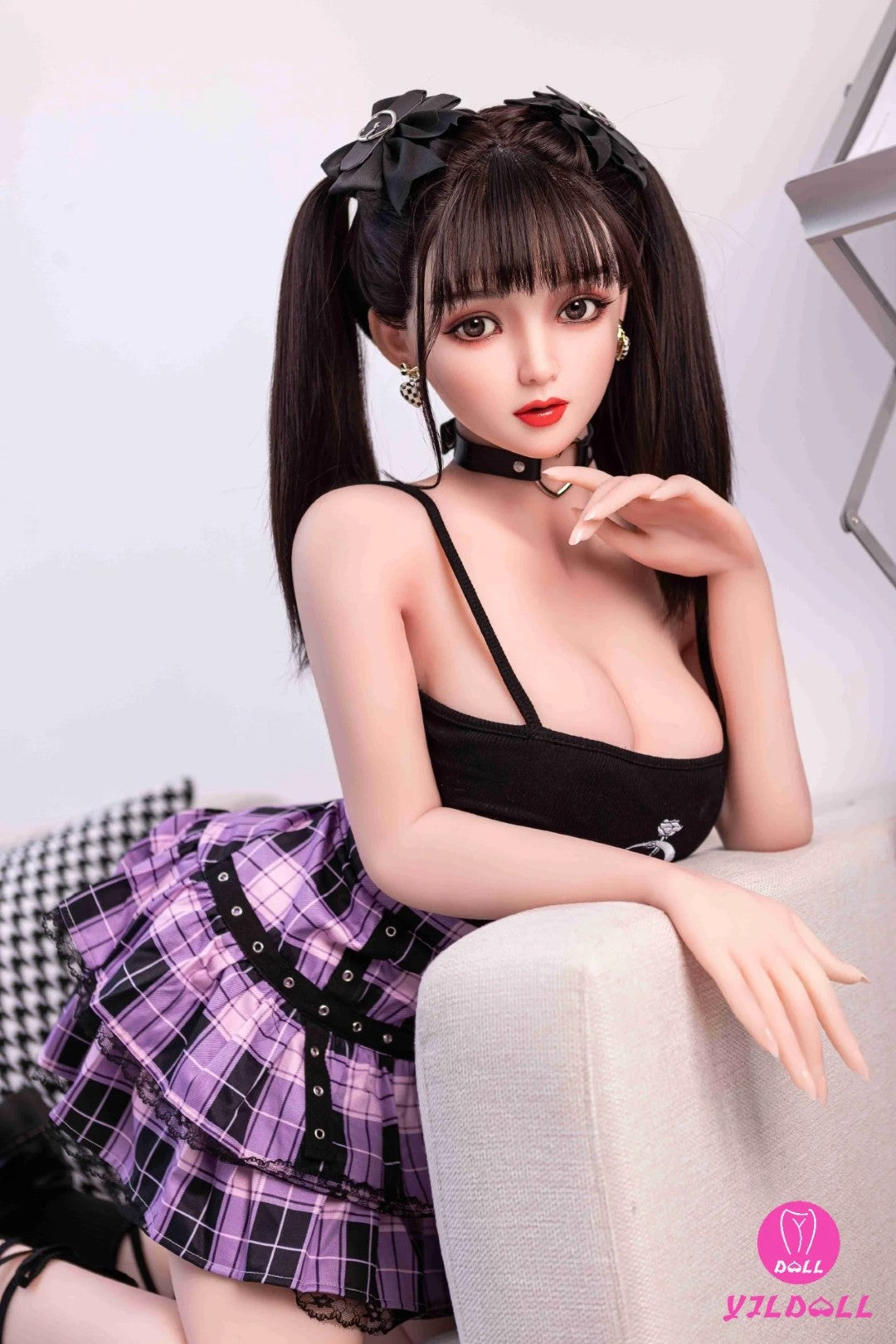 Jaylah muñeca sexual (YJL Doll 148 cm D-CUP #375 TPE+Silicona)