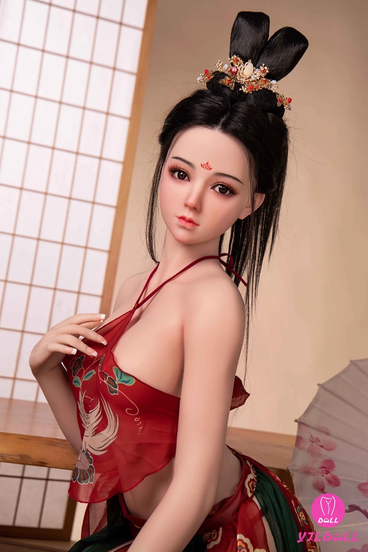livia muñeca sexual (YJL Doll 148 cm D-Cup #441 TPE+Silicona)