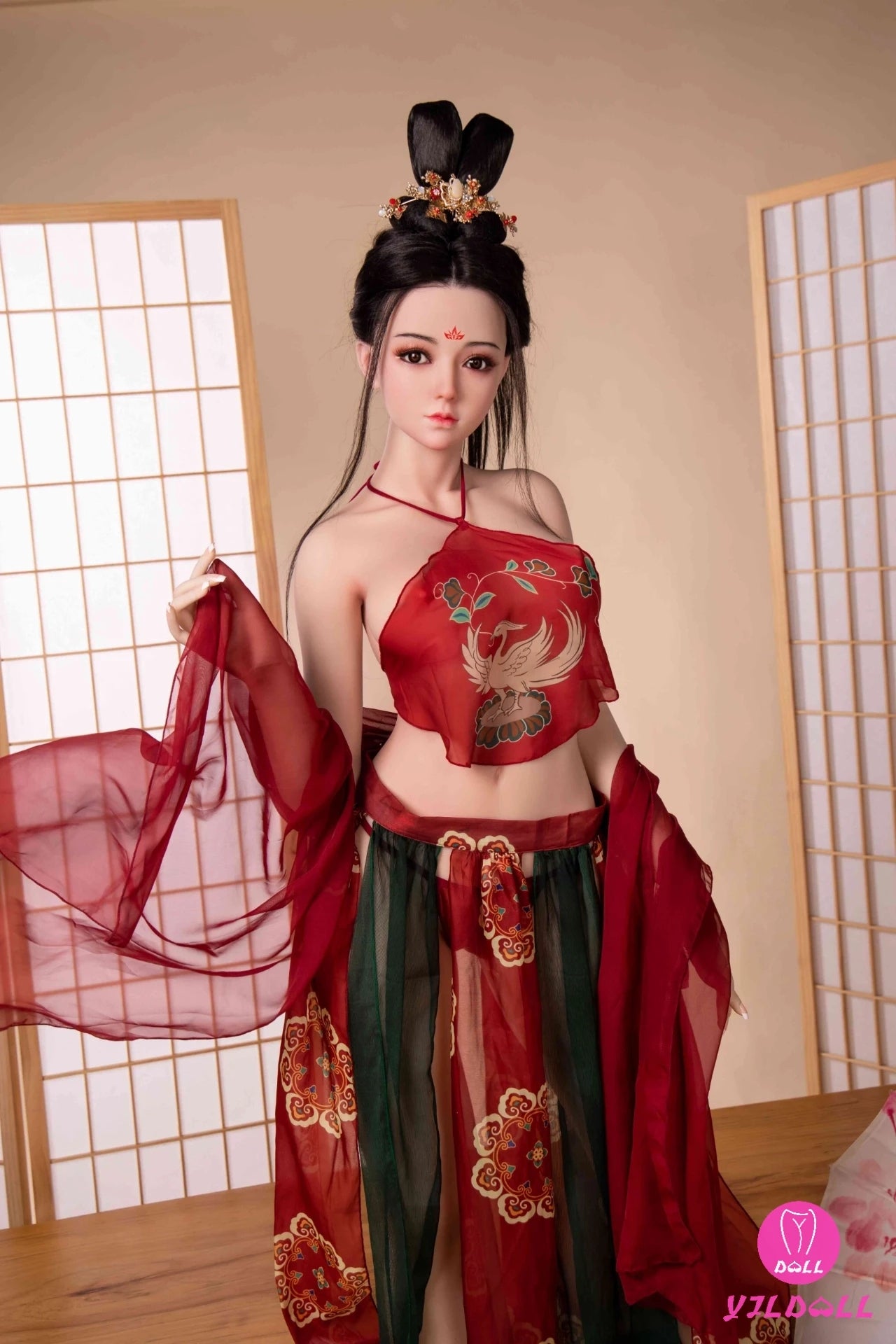 Livia muñeca sexual (YJL Doll 148 cm D-Kupa #441 TPE+Silicona)