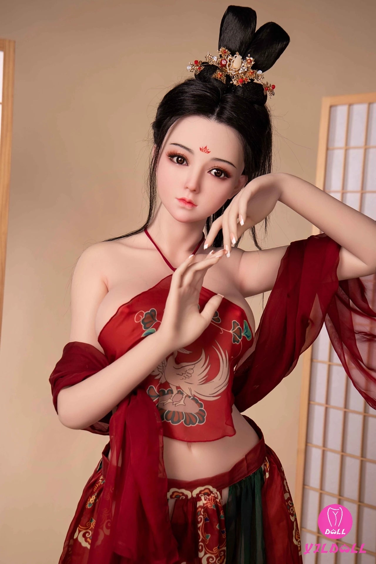 Livia muñeca sexual (YJL Doll 148 cm D-Kupa #441 TPE+Silicona)