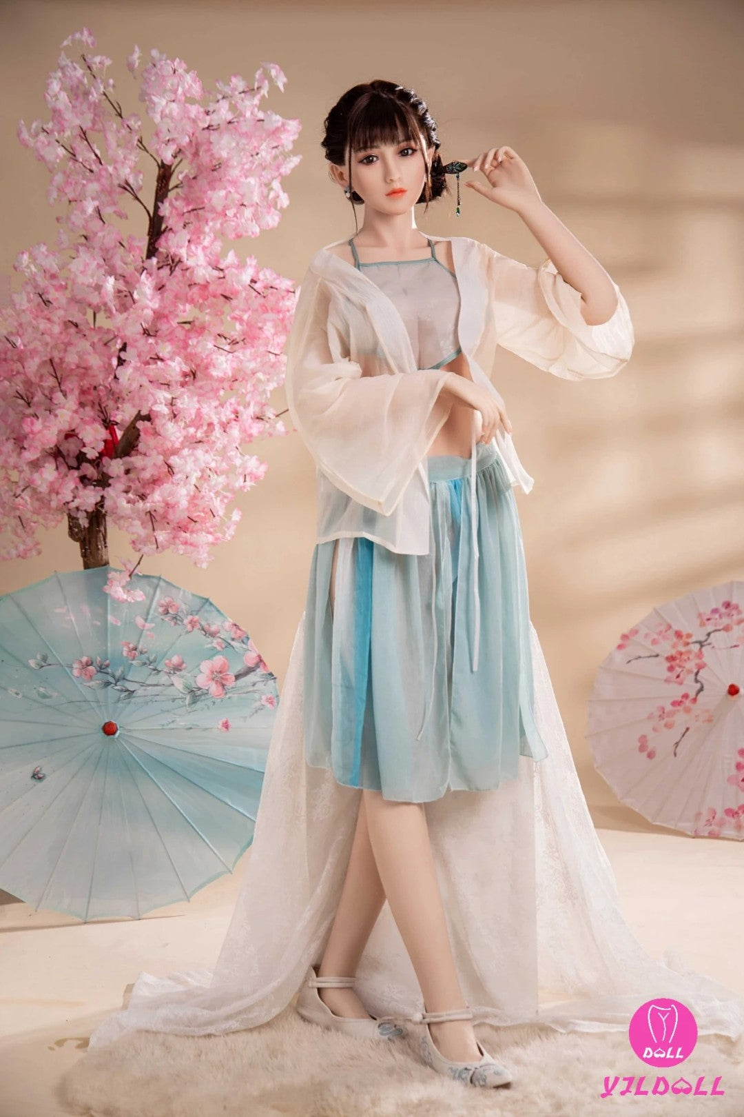 Zahra muñeca sexual (YJL Doll 165cm D-CUP #262 TPE+Silicona)