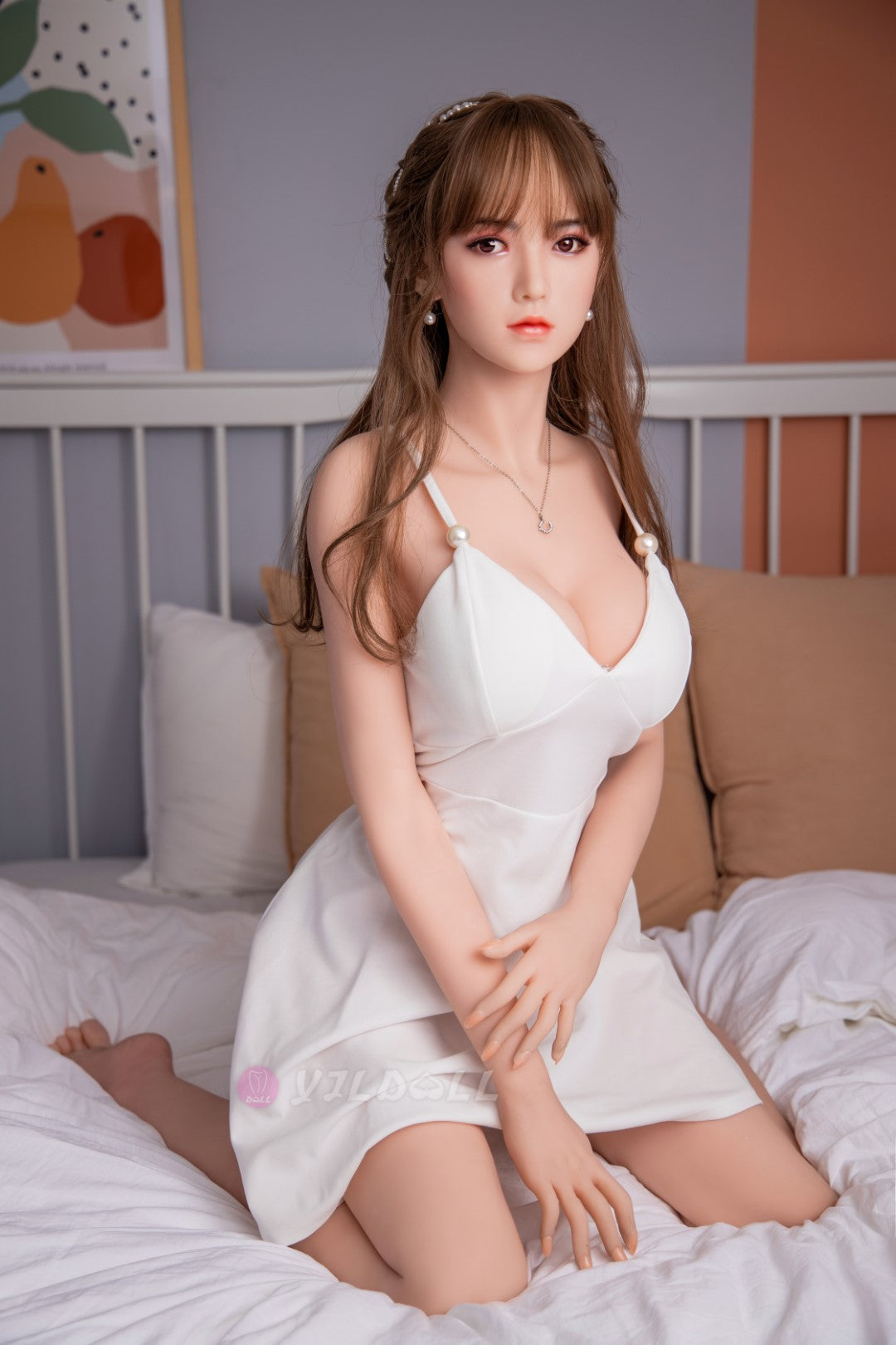 Huang Yan muñeca sexual (YJL Doll Copa D de 170 cm #804 TPE+silicona)
