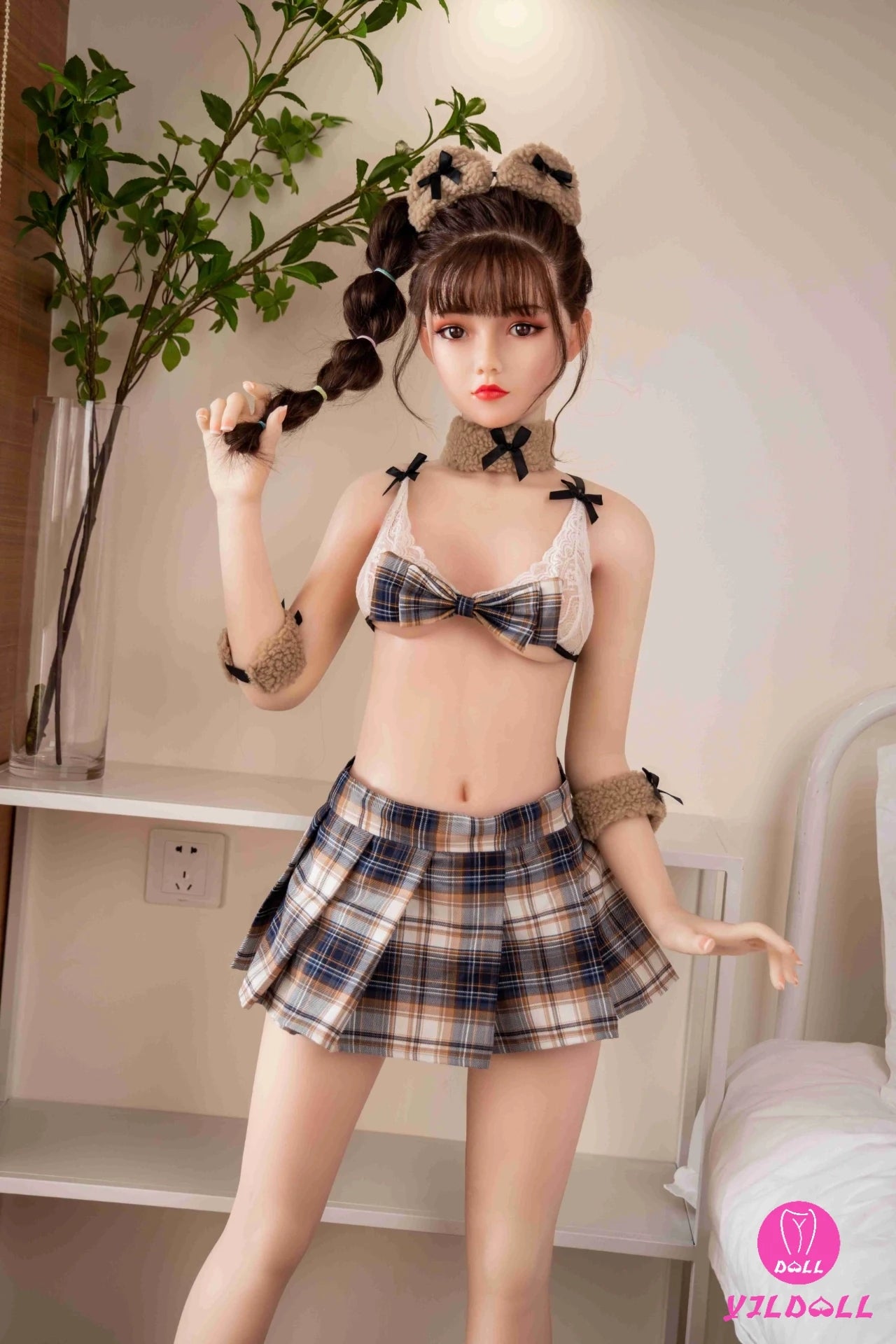 Johanna muñeca sexual (YJL Doll 148 cm C-CUP #350 TPE+Silicona)