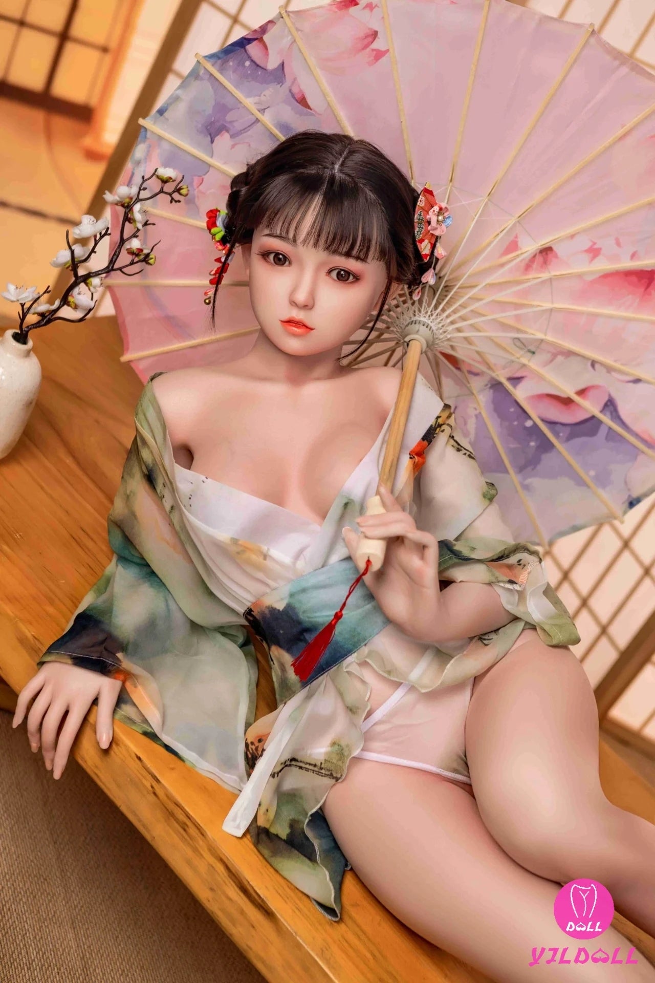 Anya muñeca sexual (YJL Doll 148 cm C-CUP #339 TPE+Silicona)