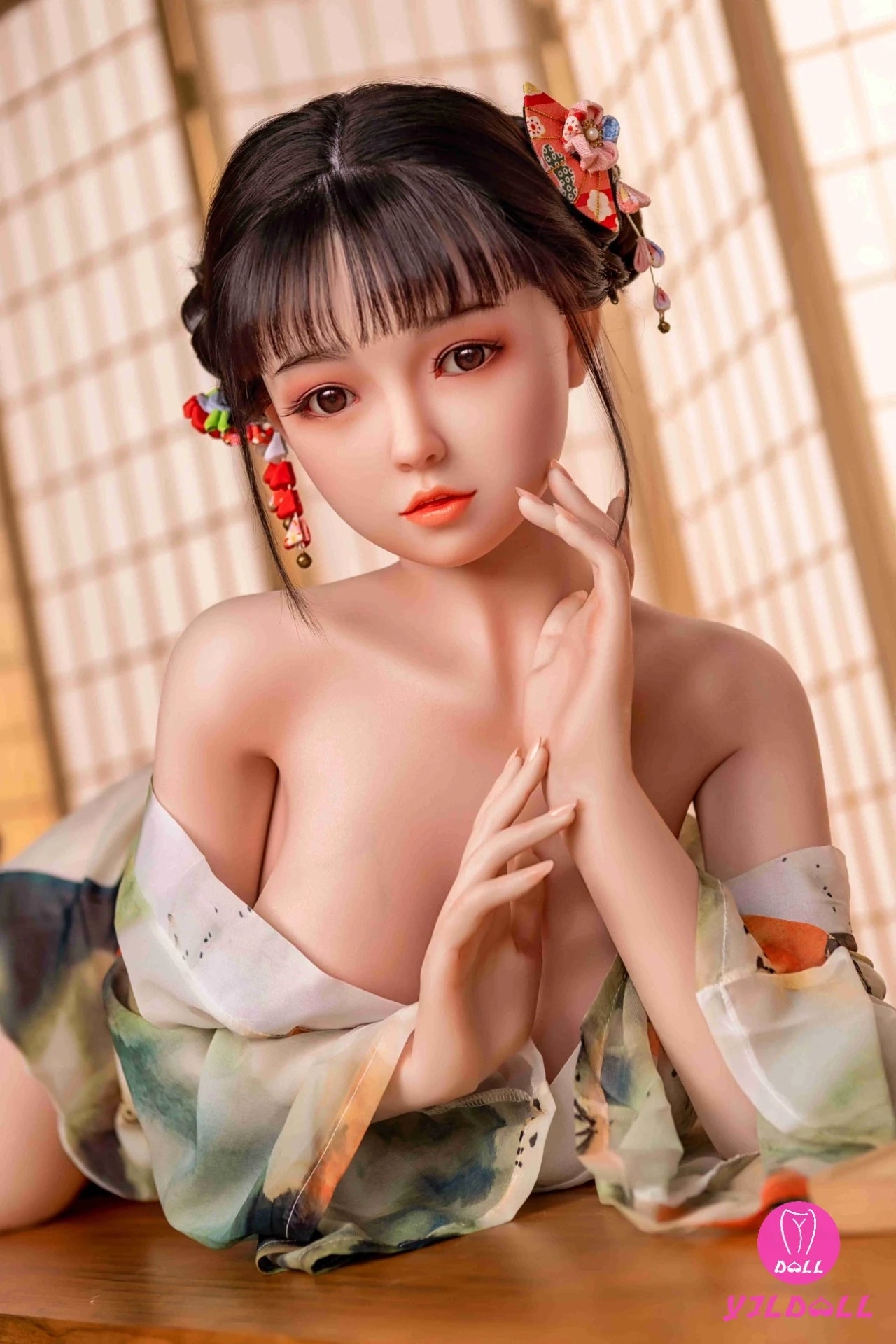 Anya muñeca sexual (YJL Doll Copa C de 148 cm #339 TPE+silicona)