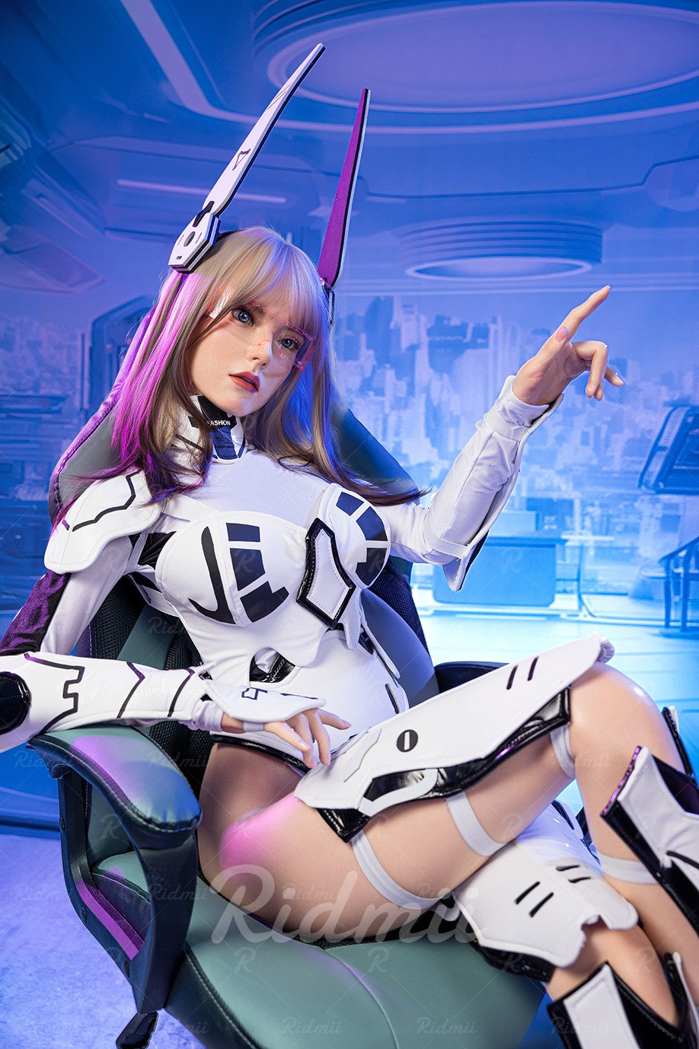 Tenor Robot AI muñeca sexual (Ridmii Doll 163 cm copa C de silicona)