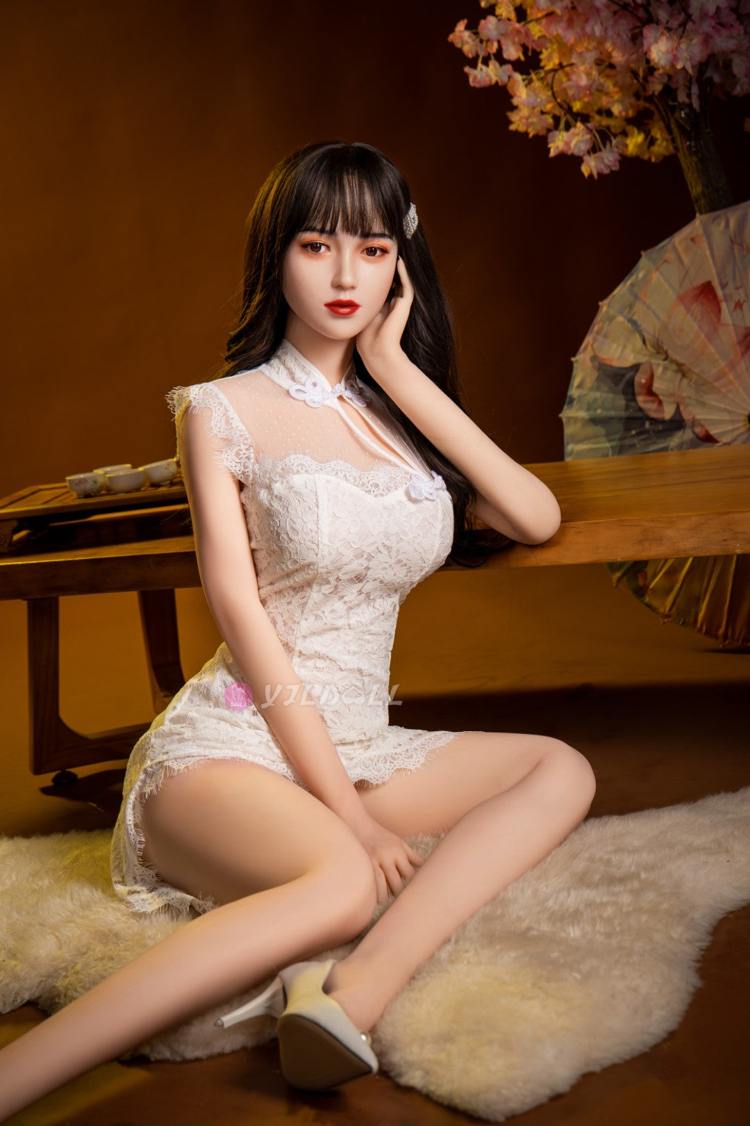 Li-Hua muñeca sexual (YJL Doll 166cm Copa B #826 TPE+Silicona)
