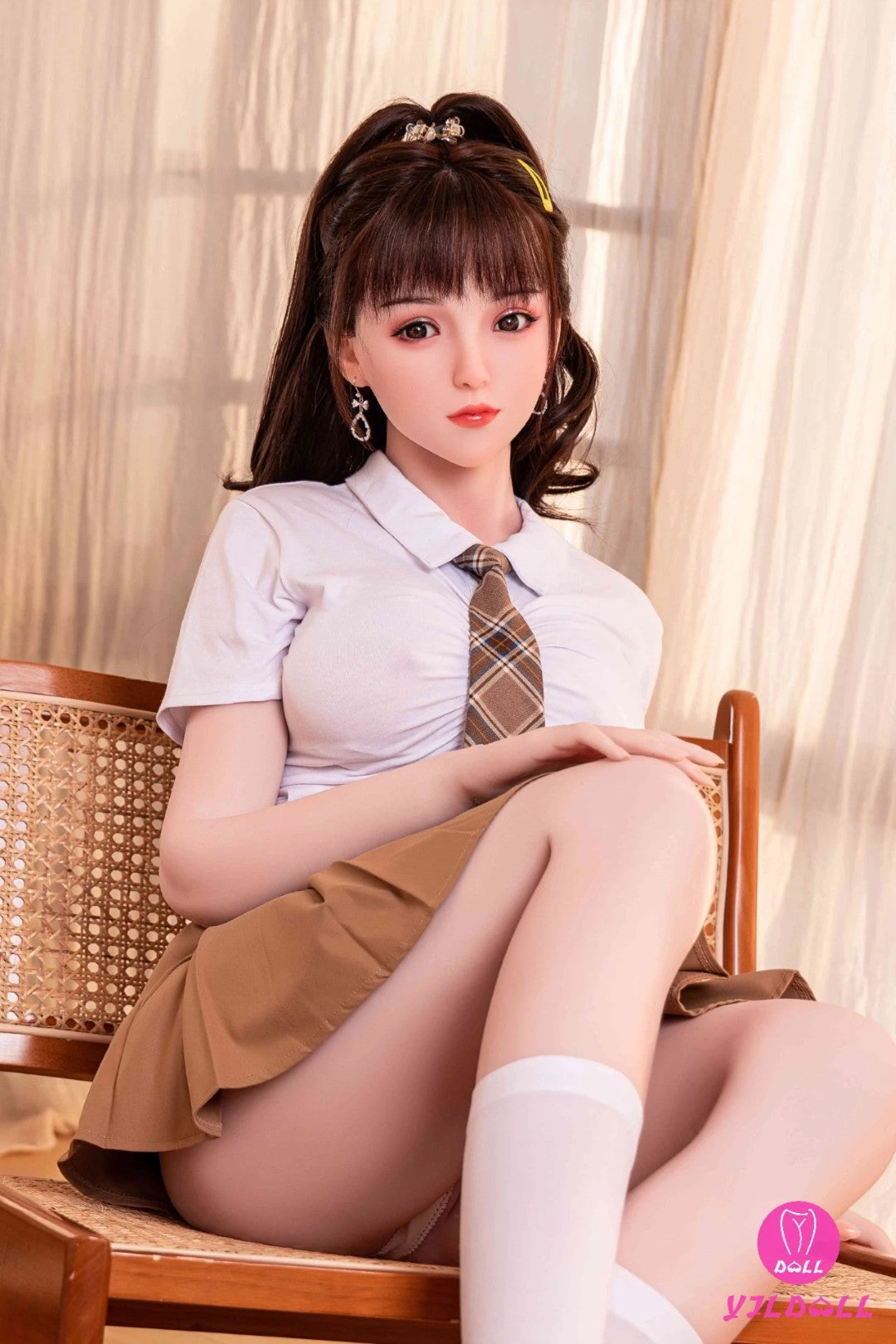 Kenley muñeca sexual (YJL Doll 148 cm D-CUP #294 TPE+Silicona)