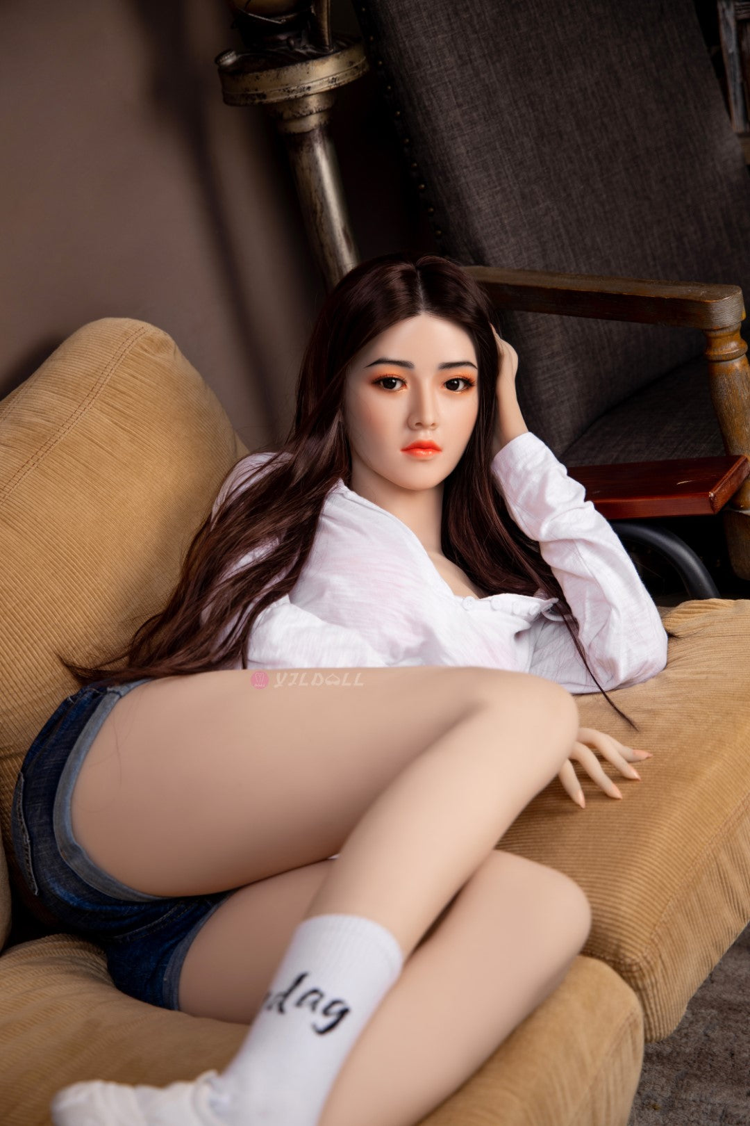 Qing muñeca sexual (YJL Doll 163 cm Copa F #837 Silicona)