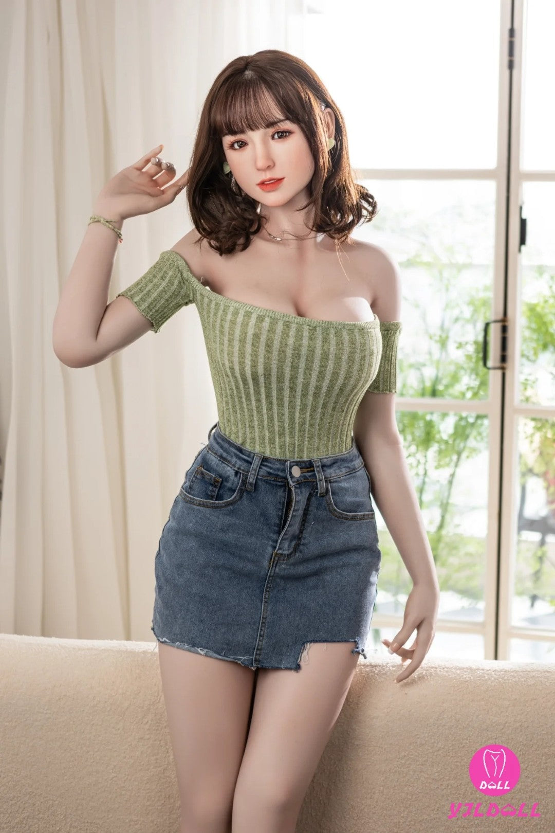 Aurora muñeca sexual (YJL Doll 168 cm E-CUP #427 TPE+Silicona)
