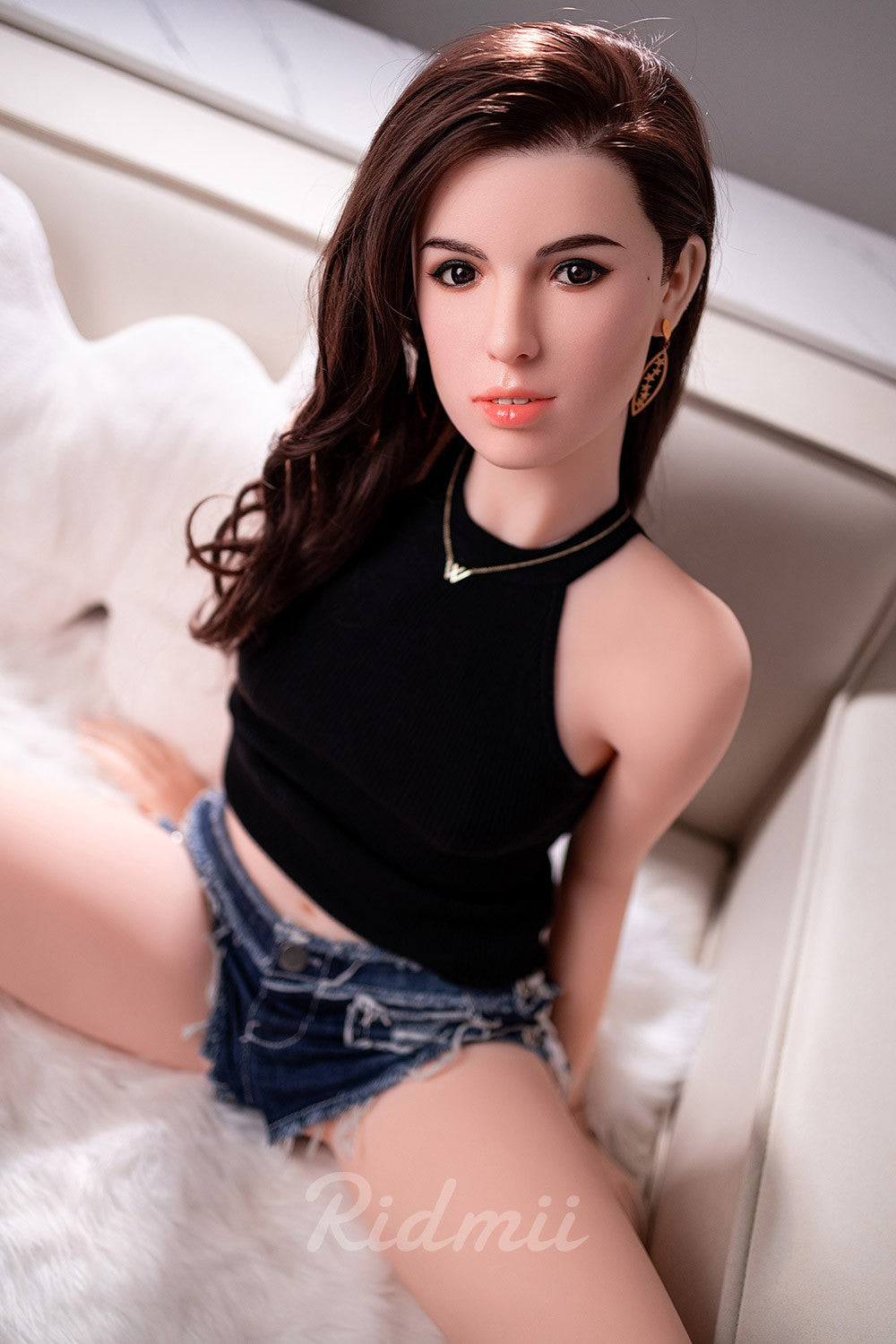 dion muñeca sexual (Ridmii Doll 159 cm copa A TPE+silicona)