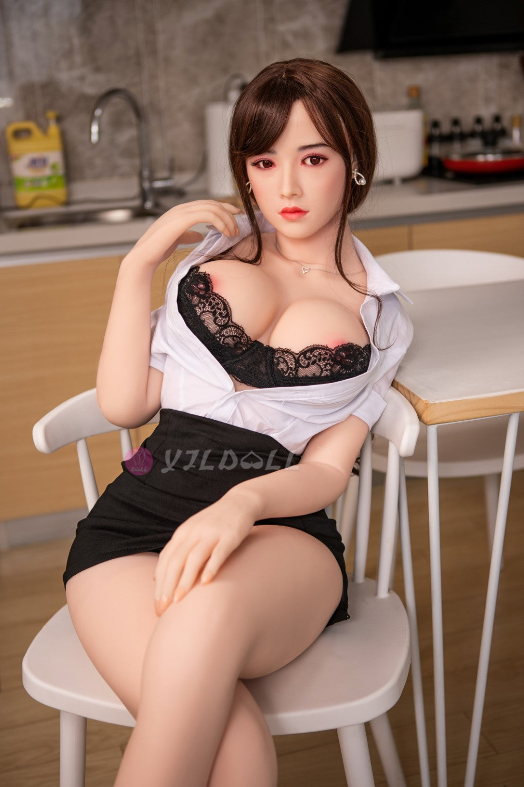 Bibelot muñeca sexual (YJL Doll 163 cm Copa F #806 TPE + Silicona)