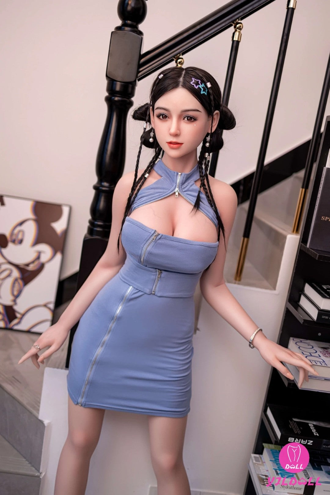 Elena muñeca sexual (YJL Doll Copa D de 148 cm #289 TPE+silicona)