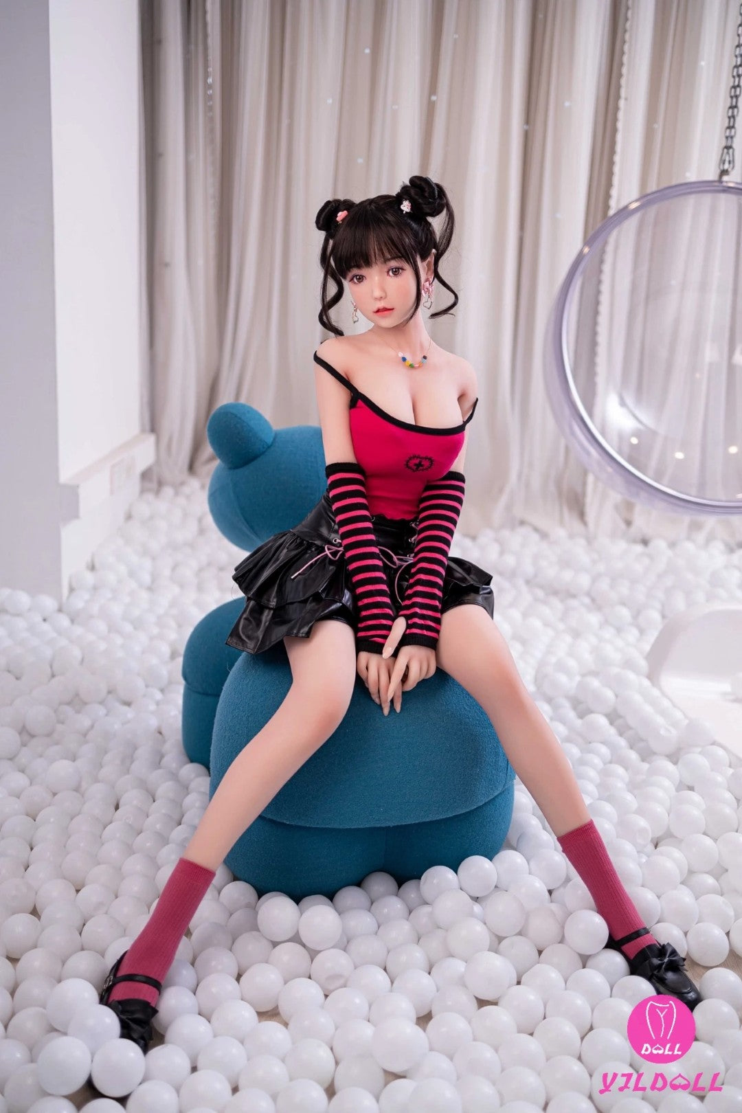 Aileen muñeca sexual (YJL Doll 148 cm D-CUP #386 TPE+Silicona)