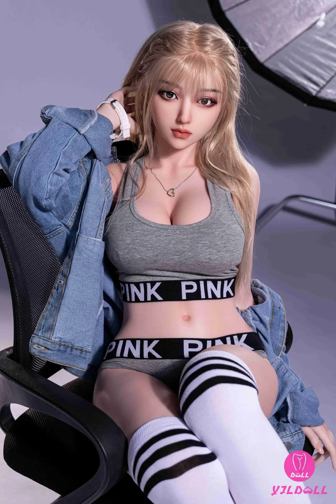 Karla muñeca sexual (YJL Doll 165 cm D-CUP #332 TPE+Silicona)