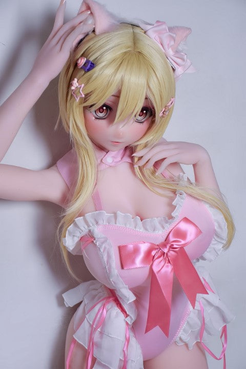 Yokotani Yukiko muñeca sexual (Elsa Babe 148 cm RAD007 Silicona)