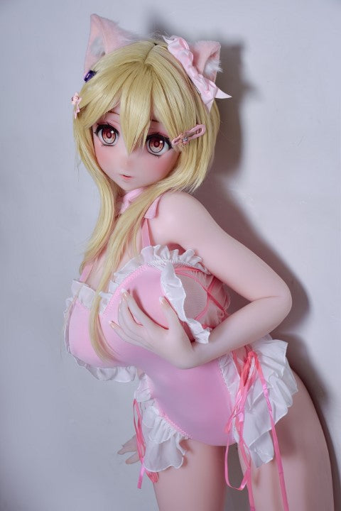 Yokotani Yukiko muñeca sexual (Elsa Babe 148 cm RAD007 Silicona)