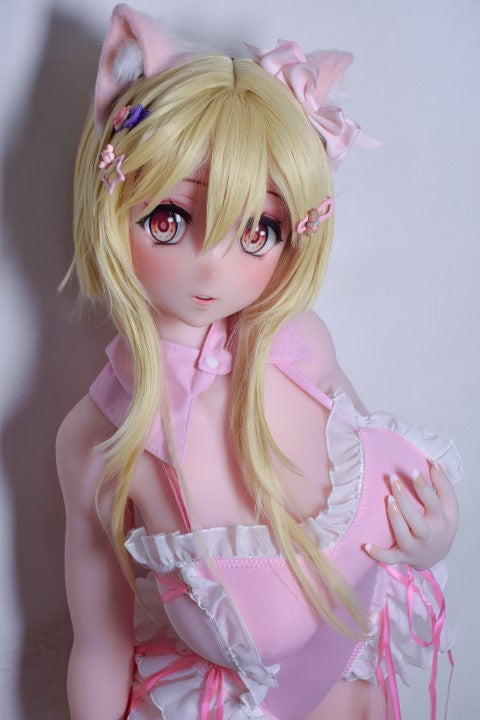 Yokotani Yukiko muñeca sexual (Elsa Babe 148 cm RAD007 Silicona)