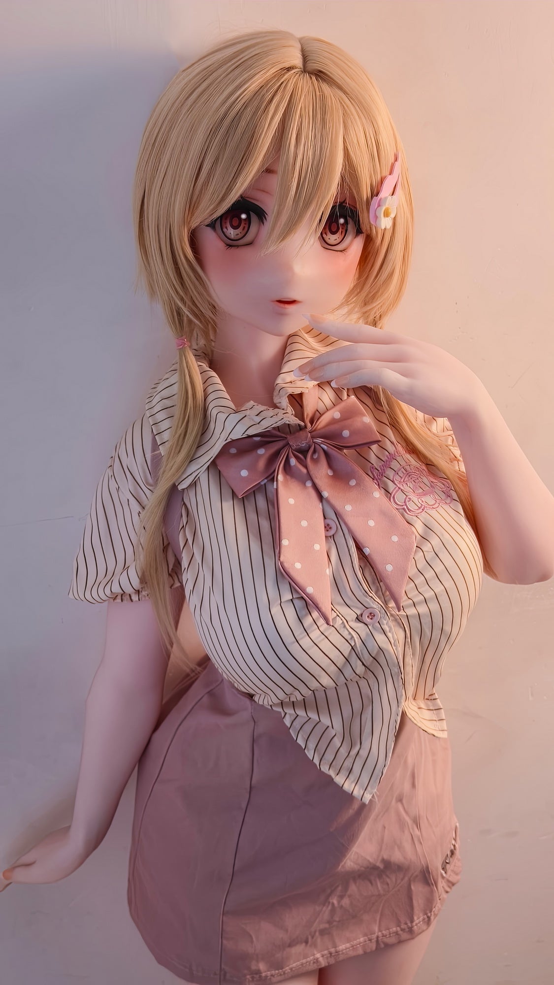 Yokotani Yukiko muñeca sexual (Elsa Babe 140cm RAD007 Silicona)