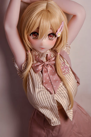 Yokotani Yukiko muñeca sexual (Elsa Babe 140 cm de silicona rad007)