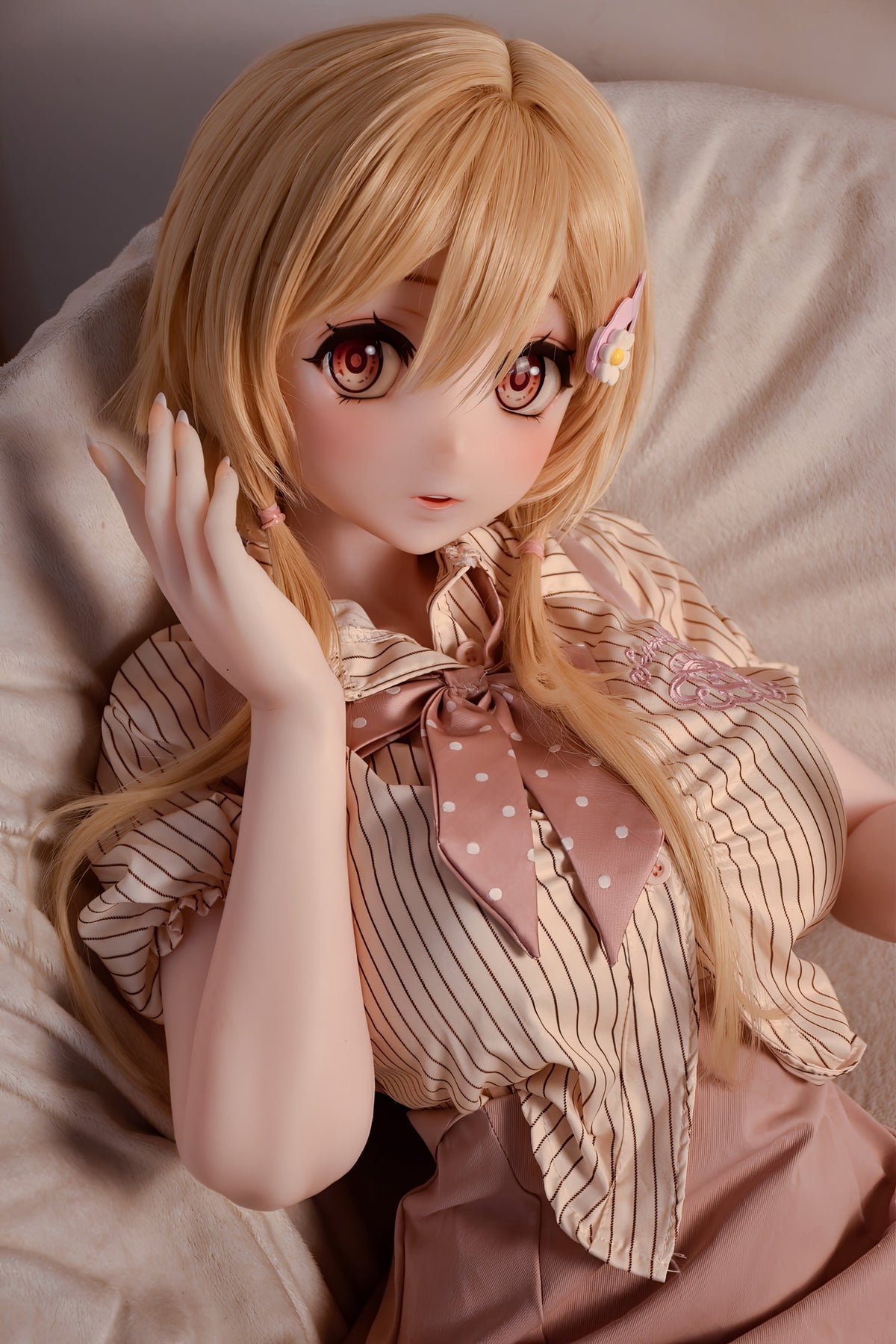 Yokotani Yukiko muñeca sexual (Elsa Babe 140cm RAD007 Silicona)