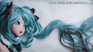 Hatsuna Miku muñeca sexual (Elsa Babe 148 cm RAD014 Silicona)