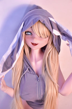 Hanasaka yuka muñeca sexual (Elsa Babe 140 cm RAD025 Silicona)